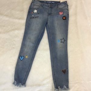 Cat & Jack skinny jeans with adjustable waist